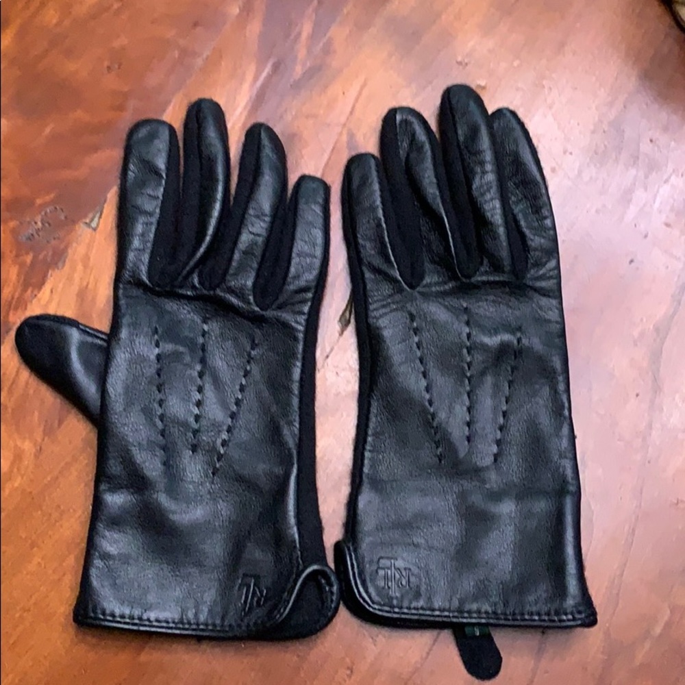 Ralph Lauren Leather Gloves small